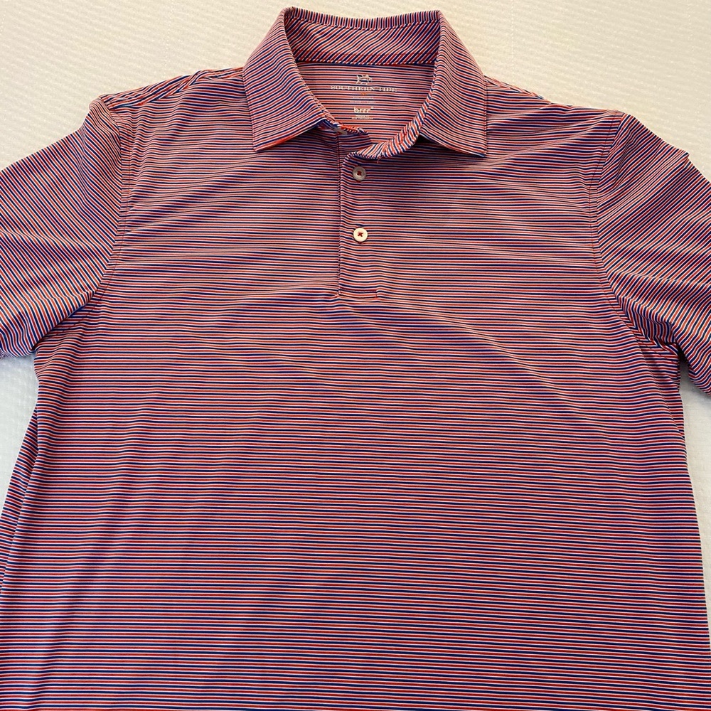 Southern Tide Mens Brr Polo Medium